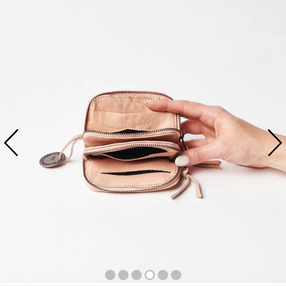 THE VENETIAN CARD WALLET IN BLUSH NWOT - Picture 4 of 12
